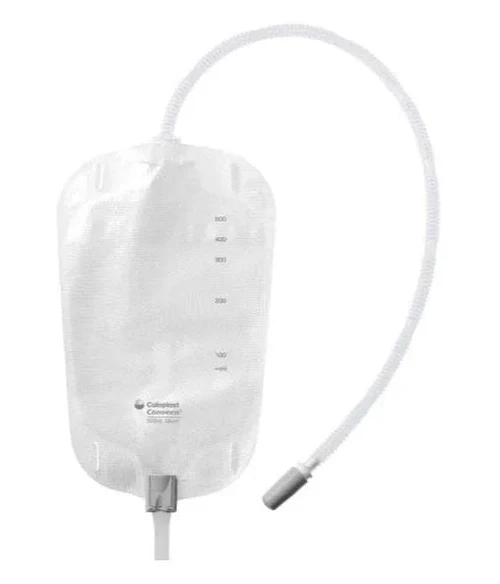 coloplast-conveen-leg-bag-with-straps-unisex-500ml-50cm-tube-52906869326188.jpg Conveen Leg Bag With Straps Unisex 500ml 50cm Tube - Image 1