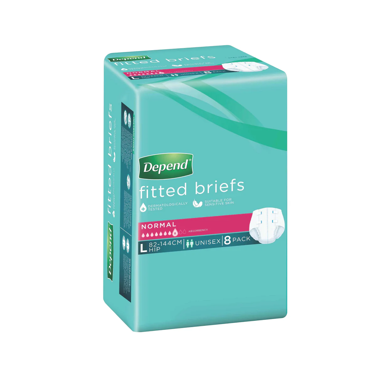 depend-depend-brief-normal-large-pack-of-8-kim19744--pk-34421781200979.jpg Depend Brief Normal Large - Image 1