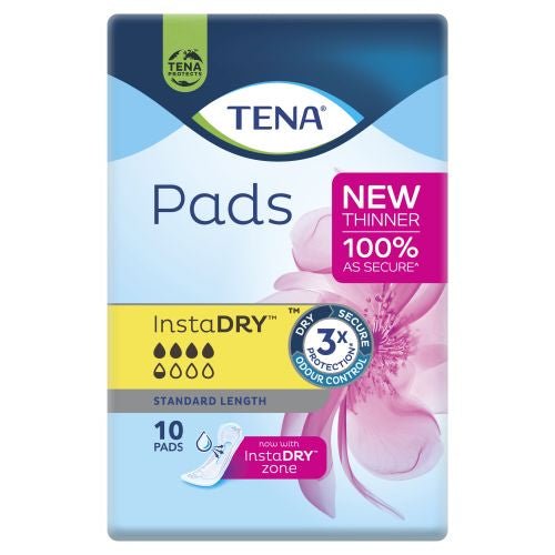 CAR760850_L_1.jpg Tena Pad Standard Length InstaDry - Image 1