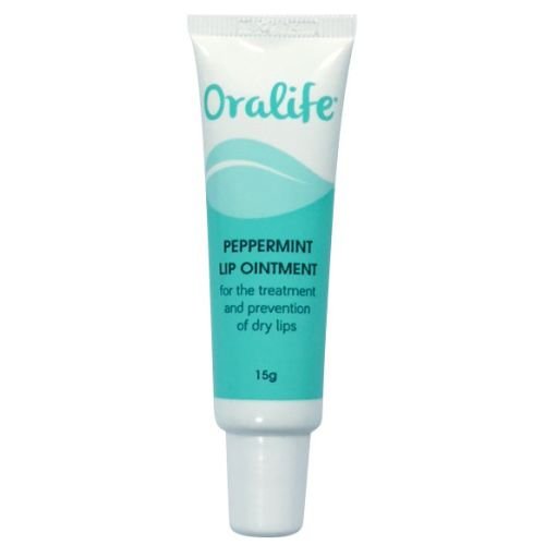 ORILIP03321F_L_1_364cc8a9-2fb7-402a-ad66-130f7b814548.jpg Perrigo Oralife Herron Lip-Eze Oralife Peppermint Lip Treatment 15Gm - Image 1
