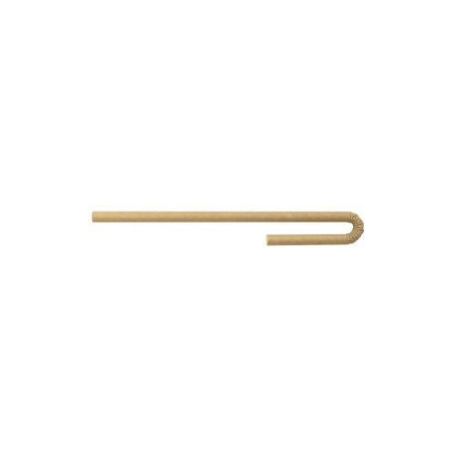 SUSSTF210K_L_1_a22fc4e4-d33c-4bda-b9c9-99f62304524b.jpg Sustain Paper Straw Flexible Kraft Brown 210mm - Image 1
