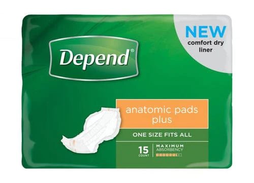 depend-depend-anatomic-pad-plus-kim19946-pk-31586878357587.jpg Depend Anatomic Pad Plus - Image 1