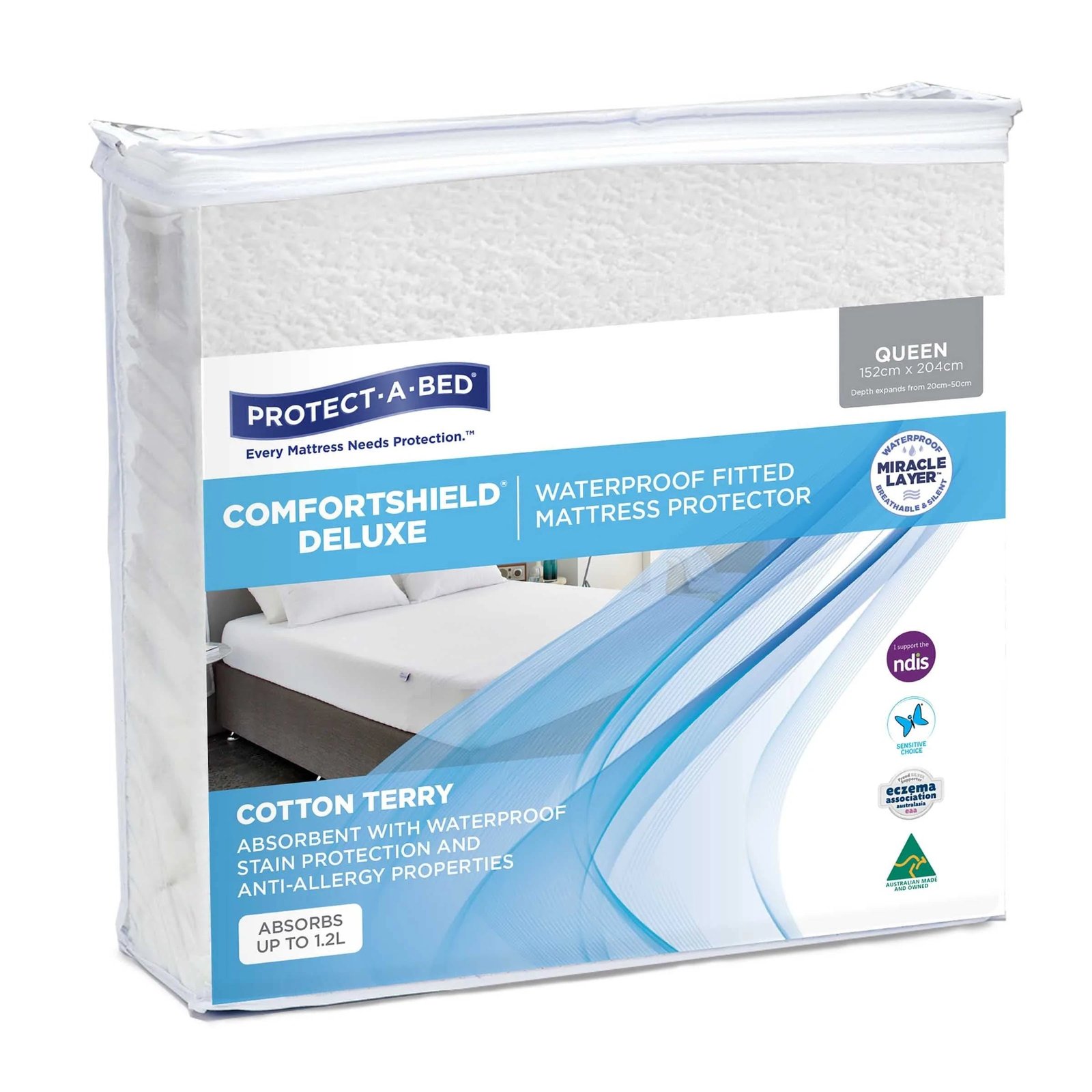 protect-a-bed-comfortshield-deluxe-fitted-mattress-protector-queen-snuf0060que0-ea-31689429549139.jpg Protect A Bed Comfortshield Deluxe Fitted Mattress Protector - Image 1