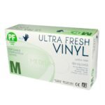 Ultrafresh Gloves Vinyl Powder Free Blue - Image 3